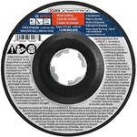Bosch CWX27M450 4-1/2 in. x .098 in. X-Lock Arbor Type 27A (ISO 42) 30 Grit Metal Cutting and Grinding Abrasive Wheel