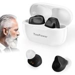 Hearing Amplifier for Seniors & Adults Rechargeable with Noise Cancelling,Digital Devices for Super Nature Sound,3Different Modes,Adjustable Volume in 5 Levels,Dual Microphone,No Whistling Sound