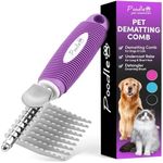 Poodle Dematting Fur Rake Comb Brus