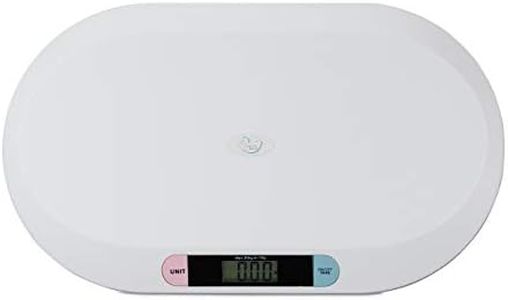 little Choice Digital Baby Scales for Infants up to 20 kg, Breastfeeding and Pet Scale, Batteries Included, White