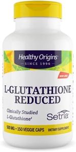 Healthy Origins L-Glutathione (Setria) 500 mg, 150 Capsules
