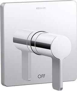 Kohler K-TS23501-4-CP Parallel Shower Valve Trim, Polished Chrome