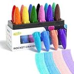 JUPITEARTH 12 Rocket Crayons, Non T
