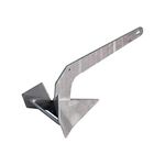 Boat Anchor, Delta-Type Anchor, Galvanised, 5kg Weight, Sailing Boat Anchor