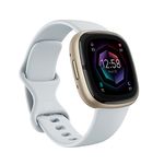 Google Fitbit Sense 2 Health and Fitness Smartwatch with built-in GPS, advanced health features, up to 6 days battery life - Compatible with iOS 15 or higher & Android OS 9.0 or higher