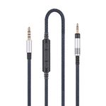 Audio Replacement Cable Compatible with Bose QC25, QC35, QC35II, QuietComfort 25 35 Headphones, Audio Cord Compatible with Samsung Galaxy Huawei Android with in-Line Mic Remote Volume Control