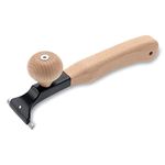 Premium Ergonomic Scraper – 2.5-inch YG10 Carbide Blade – Comfortable Beech Wood Handle – Multi-Surface Use – Professional Quality Tool for Paint, Varnish, Glue & Rust Removal