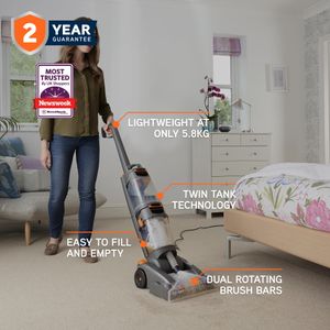 Vax Dual Power Carpet Cleaner – Deep Cleaning Upright Machine