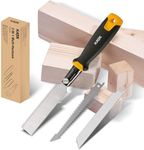 KATA 3-In-1 Multi Blades Japanese Hand Saw, Drywall Saw with TPR Handle, Quick Change Blade Hacksaw for Cutting Drywall, Sheetrock, Wood, Plastic