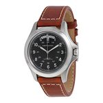 Hamilton Men's H64455533 Khaki King Black Dial Watch