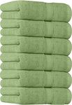 Utopia Towels - Premium Sage Green Hand Towels - 100% Combed Ring Spun Cotton, Ultra Soft and Highly Absorbent, 600 GSM Extra Large Hand Towels 16 x 28 inches, Hotel & Spa Quality Hand Towels (6-Pack)