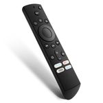 Replacement Remote for All Insignia/Toshiba Smart TVs(with 4 Shortcut Keys) Compatible with AMZ Omni TV and AMZ 4-Series Smart TVs