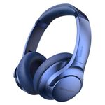 Anker Soundcore Life Q20 Hybrid Active Noise Cancelling Headphones, Wireless Over Ear Bluetooth Headphones, 40H Playtime, Hi-Res Audio, Deep Bass, Memory Foam Ear Cups, for Travel, Home Office