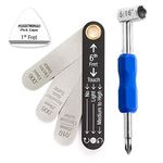 MusicNomad Truss Rod Neck Relief Measure and Adjust Kit for Gibson and PRS (USA) Guitars, Standard, MN611