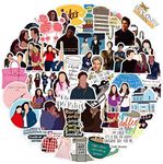 Gilmore Girls Stickers 50 Pack Laptop Stickers,Waterproof Stickers for Water Bottles,Skateboard,Diary Scrapbook,Phone-Graffiti Stickers Pack for Teens Girls Kids Adults(US TV Series Stickers)