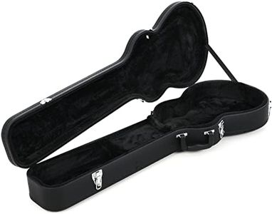 Gretsch Hardshell Case with Side Handle for Easy Carrying, Compatible with Jet Bass and Baritone Electric Guitars (Black)