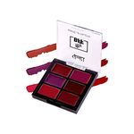 Glam21 My BFF Matte Lip Palette | 6 Lipstick Colors | Travel Friendly Lip Palette | Creamy Matte Finish - 9 Gm | Bolds-01