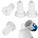 4 Pack Bite Valve Replacement Compatible with Brita Water Bottle, Silicone Water Bottle Mouthpiece Replacement Spout Accessories Straw Replacement Fit for Brita Bottle