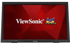 ViewSonic TD2423 24-inch 1080p HD IPS 10-Point Touch Monitor with Scratch-Resistant Screen, Stylus Compatible, Dual Integrated Speakers, HDMI, VGA, DVI, Adjustable Tilt