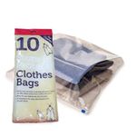 10 Lakeland Store & Protect Zip Seal Clothes Storage Bags – Protect From Dust & Moths 35cm x 45cm