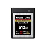 GIGASTONE - 512GB Camera Type B Memory Card, XQD Type, High Speed Up to 1800MB/s Reading, 1600MB/s Write, Raw 8K Video Recording for Canon Nikon DSLR Camera