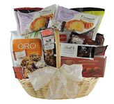 Gourmet Gift Basket - Chocolates, Truffles, Butter Rolls, Gingerbread, Munchies, Nuts and more