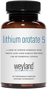 Weyland: Lithium Orotate - 5mg of Elemental Lithium per Vegetarian Capsule