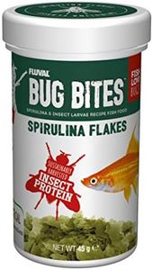 Fluval Bug Bites Spirulina Flakes Fish Food 45 g