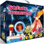 UNGLINGA 260+ Experiments Science Kits for Kids, S.T.E.M Projects Chemistry Set, Gemstone Volcano, Earth, Educational Scientific Tools Scientist Set Birthday Toys Gifts Idea for Boys Girls