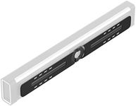 deleyCON Wall Mount for Sonos Playbar Speaker Soundbar Bracket 12 mm Distance from Wall Load 15 kg Ultra Flat Design Black