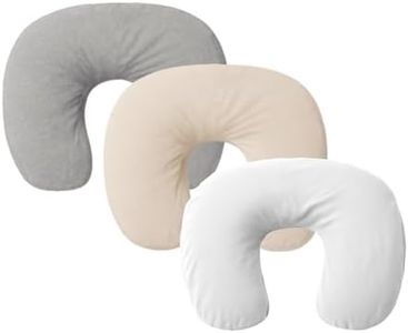 littogoose 3-Pack Nursing Pillow Cover ONLY Compatible with Boppy Nursing Pillow, Soft Covers for Breastfeeding Pillows