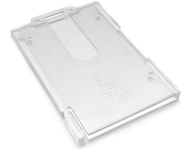 ID Card It Badge Buddy ID Card Holder Badge Buddy Enclosed (50 Vertical Badge Buddy)