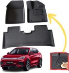 AUTOCHA BYD ATTO 3: 22~24: All Weather Protective Floor Mats- Specially Designed for BYD ATTO3 (No Rubber Material/Anti-Slip/Premium Material/WaterWash/Perfect Fit) AUS Market!