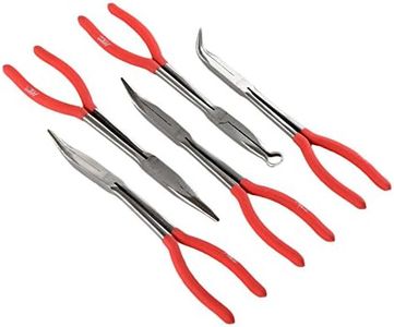 ATE Pro. USA 93360 Long Nose Plier Set, 11", 5 Piece