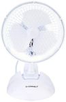 Q-Connect 6 Inch/152 mm Clip On Portable Fan White KF00401