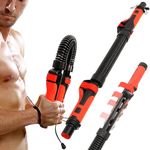 plzzree Power Twister Bar Arm Chest: Adjustable Upper Body Expander Equipment for Arm Chest - Spring Shoulder Forearm Bicep Strength Exercise Workout Training