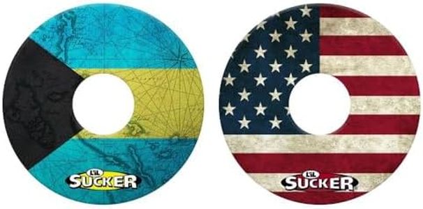 Lil Sucker Flag Suction Ring - Non-Tipping, Anti-Spill Can Drink Holder for Boats, Trucks, RVs, ATVs, Home & Outdoors - Secure Your Drinks and Prevent Spills with Our Non Slip Cup Coaster - 2 Pack