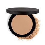 WUNDER2 GO BEYOND FOUNDATION Makeup [Light Medium] Pressed Powder, Natural Cream Finish