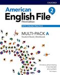 American English File: Level 2 Student Book/Workbook Multi-Pack A with Online Practice