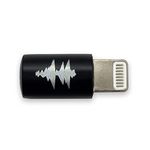 Mic-Lock Micro Lightning - Audio and Data Security Privacy Protector - Single Ended (Single Pack)