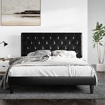 SHA CERLIN Queen Size Platform Bed 