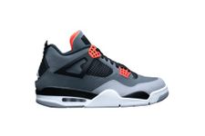 Men's Jordan 4 Retro Infrared Dark Grey/Infrared 23-Black (DH6927 061) - 11