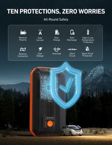 AstroAI 12V Jump Starter – Portable Car Battery Booster