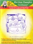 For Decorative Linens Aunt Martha's Hot Iron Embroidery Transfer by Aunt Martha's