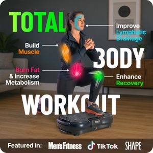 Bluefin Vibration Plate Exercise Machine – Full Body Fitness Platform