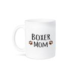 3dRose 154083_1"Boxer Dog Mom Mug, 11 oz, Ceramic