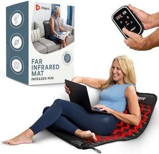 Lifepro Portable Far Infrared Heating Mat - Mat with Far Infrared Heating Pads -Therapy Device for Back, Mood, Energy, and Recovery
