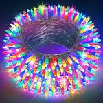 492FT 1500 LED Christmas Lights Outdoor, Christmas Tree Lights Indoor with 8 Modes/Timer/Memory, Waterproof Christmas Decorations String Lights, Fairy Lights for Bedroom Wedding Party, Multicolor