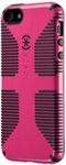 Speck Products SPK-A0487 Candy Shell Grip Case for iPhone 5 and 5S-Retail Packaging, Raspberry/Black