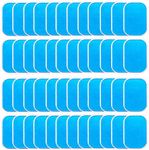 LEKEONE 25 Sets of 50 Pads Abs Trainer Gel Sheet for EMS AB Trainer, Waist Trimmer Belt, ABS Toner Body Muscle Trainer.